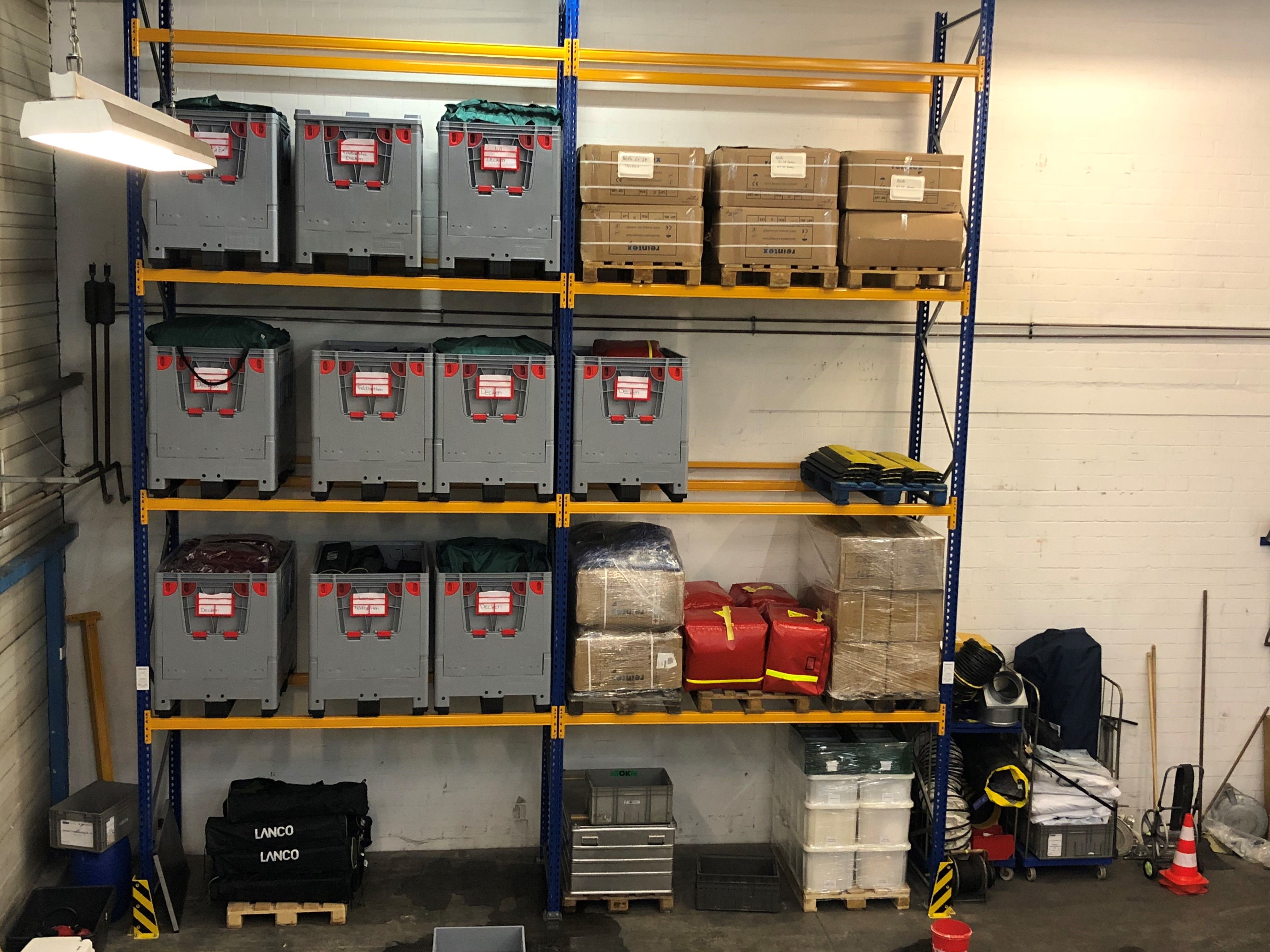 Foto: Das Hochregallager